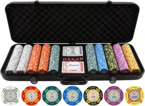 500 Piece Professional Poker Set