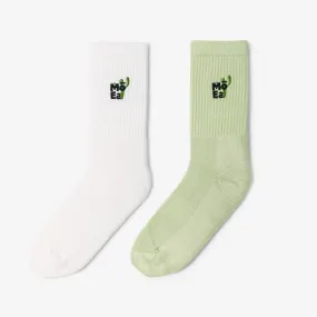 Bamboo socks x2 pairs // Cactus Bundle