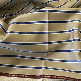 Beige With Blue/White Stripe 3/4'' Jacketing