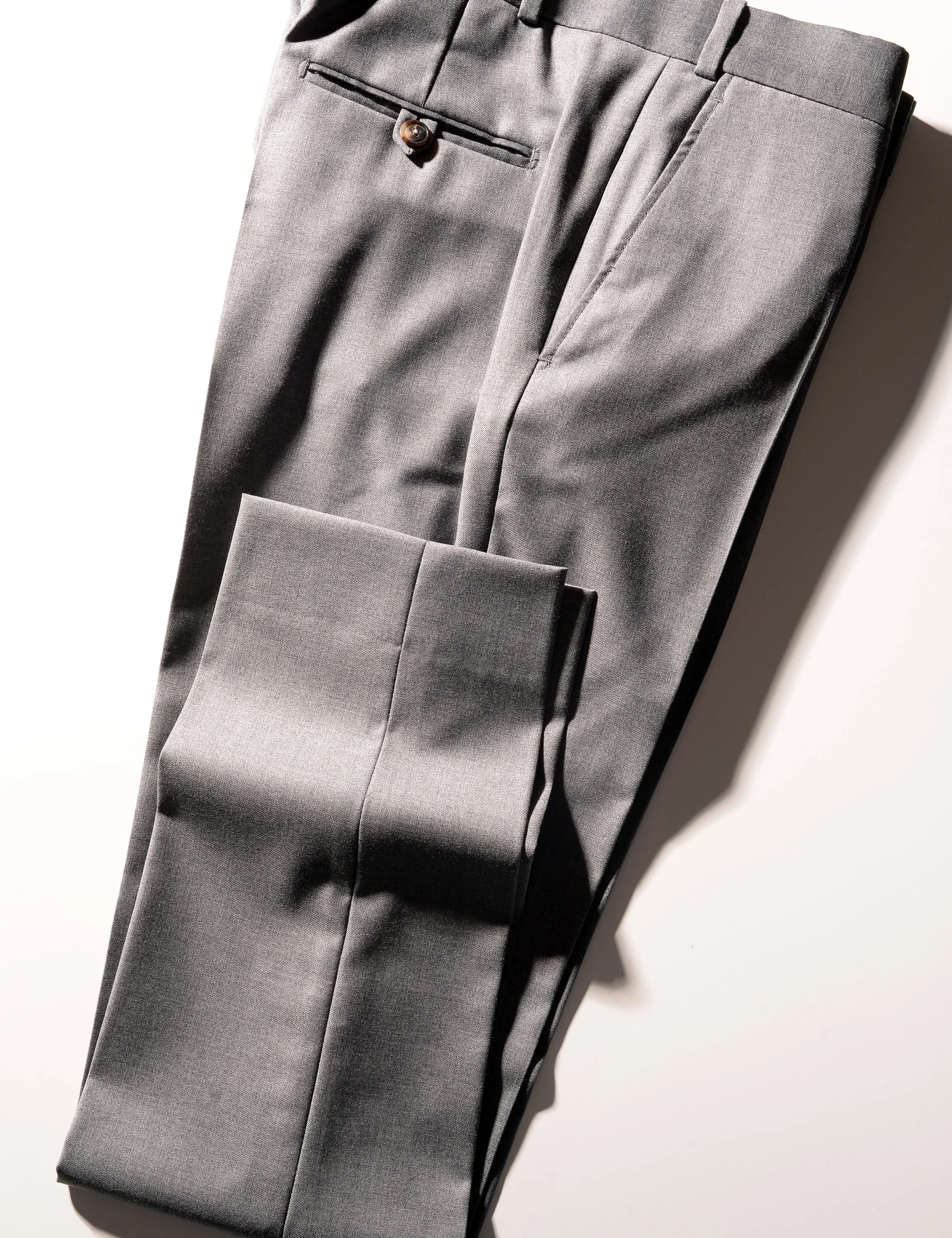 BKT50 Tailored Trouser in Super 110s Twill - Dove Gray