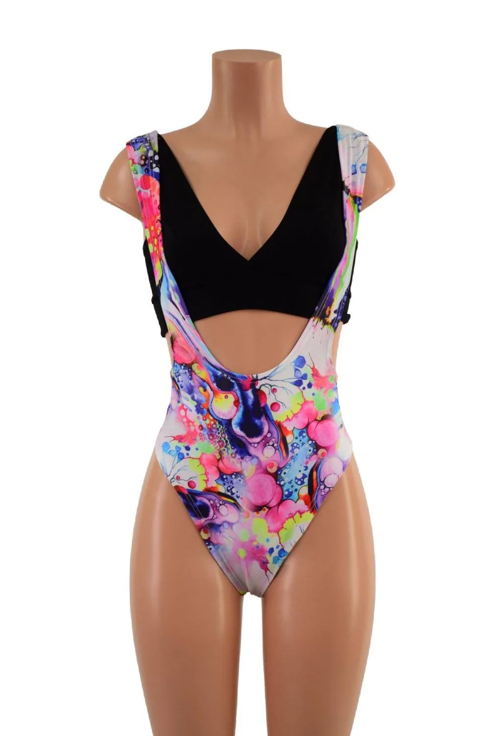 Brazilian Back Suspender Romper in Dreamscape (top sold separately)