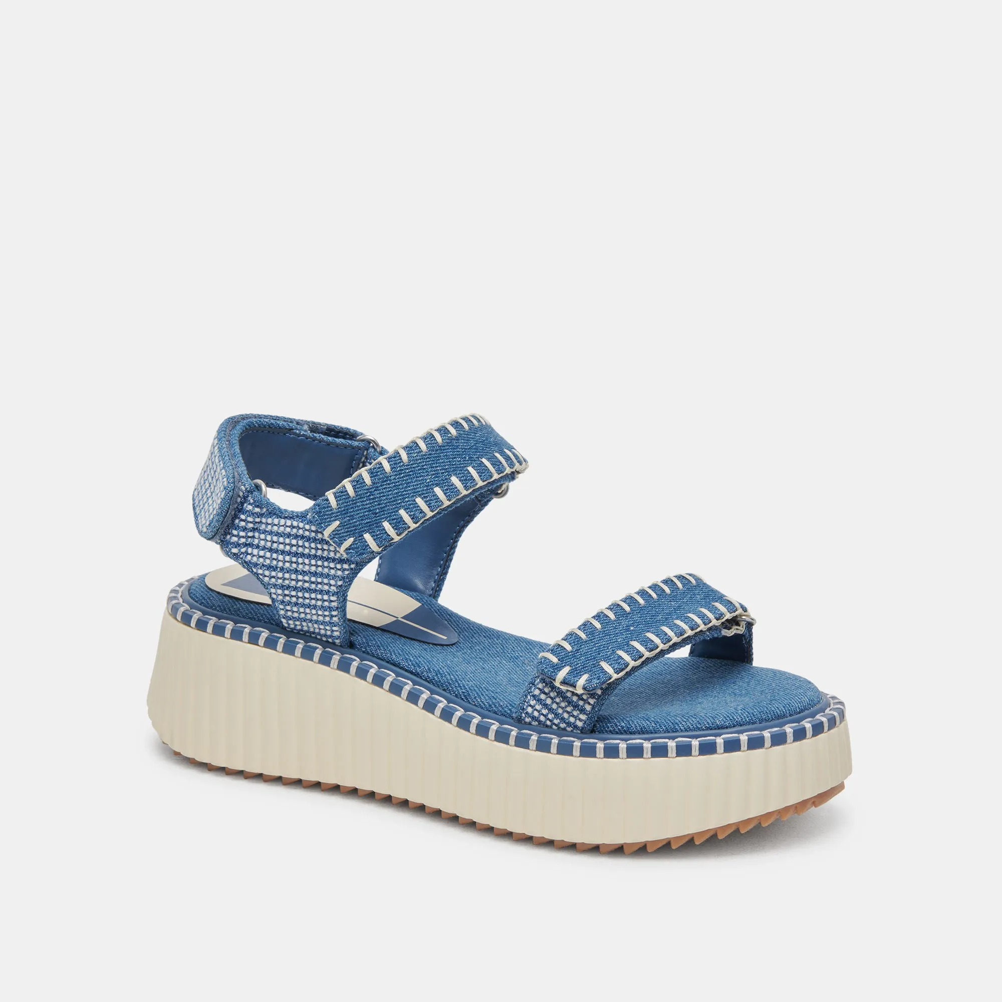 DEBRA SANDALS BLUE DENIM