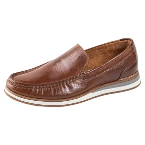 Democrata Flow Cognac/Tobacco Leather Slip-On (Men's)