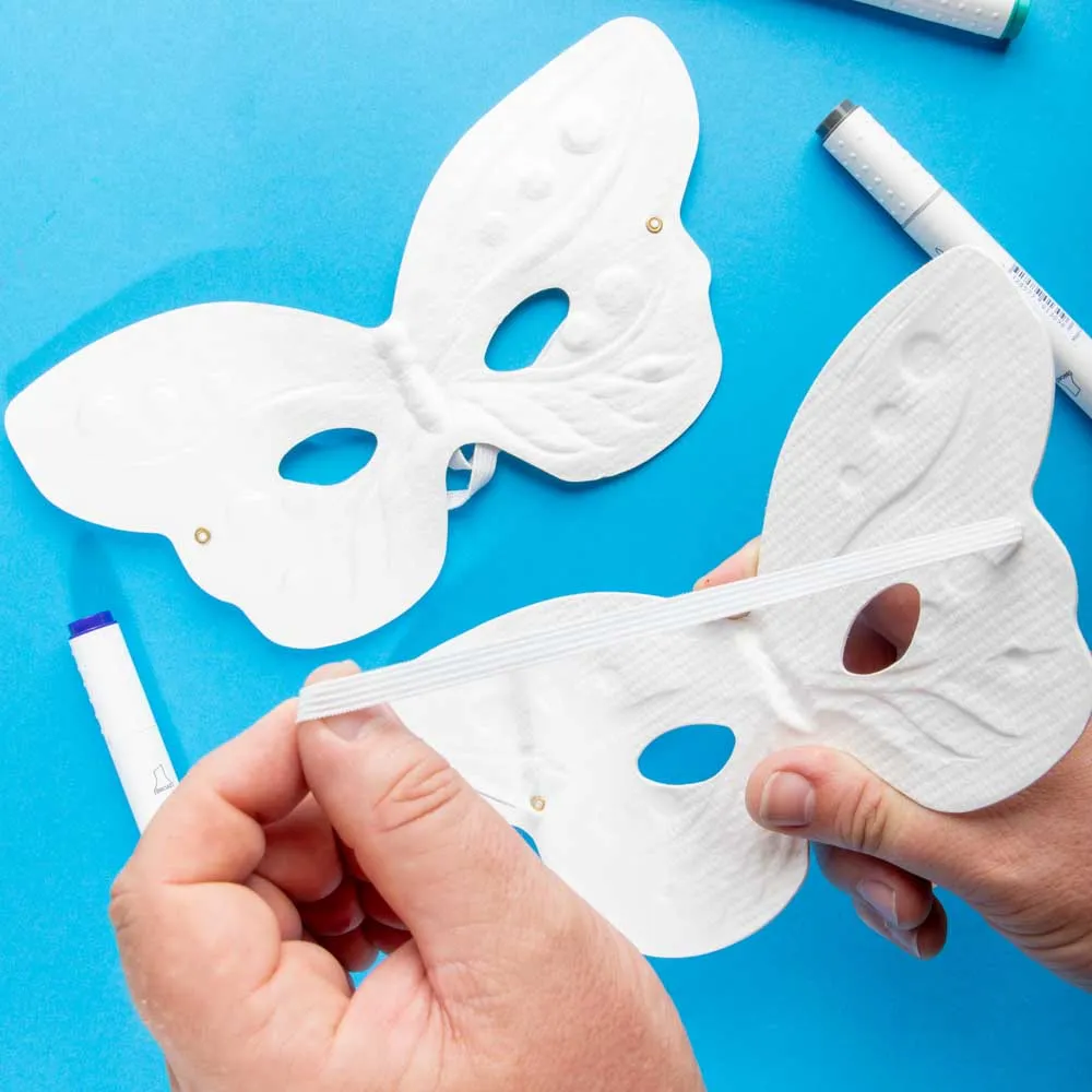 DIY Party Masks Discovery 4pc - Half Butterfly