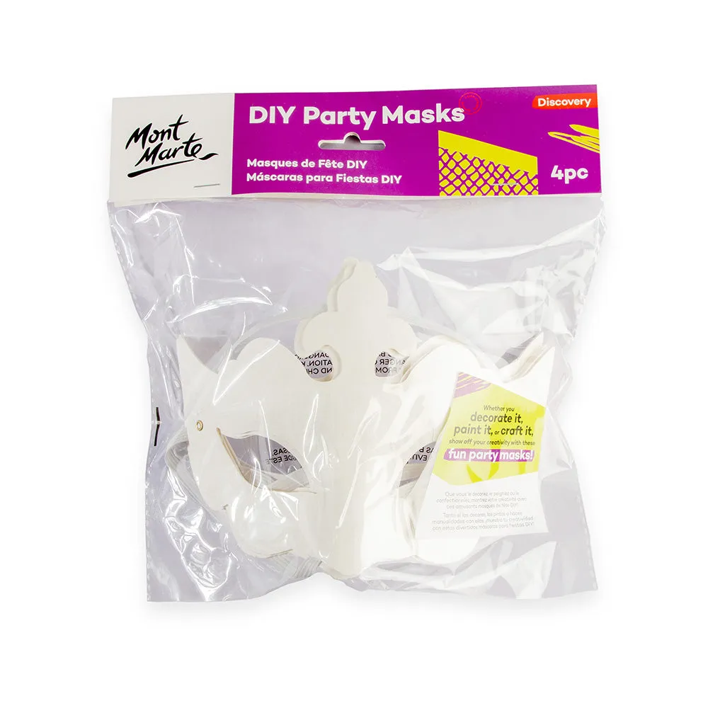 DIY Party Masks Discovery 4pc - Masquerade