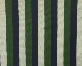 Green, Navy And White Blazer/Boating Stripe 1 1/4'' Repeat Jacketing