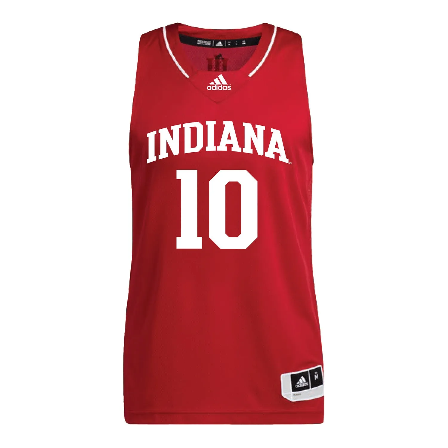 Indiana Hoosiers Adidas Women's Basketball Crimson Student Athlete Jersey #10 Shay Ciezki