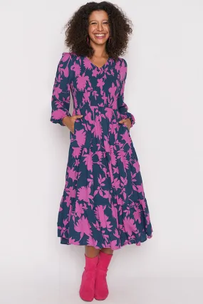 Maeve Contrast Ivy Dress