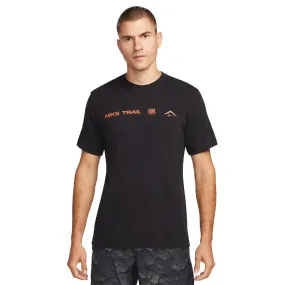 Mens Nike Dri-Fit Trail Tee SSNL - Black