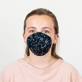 The Children’s Scooter Print 2-Layer Cone Shape Mask