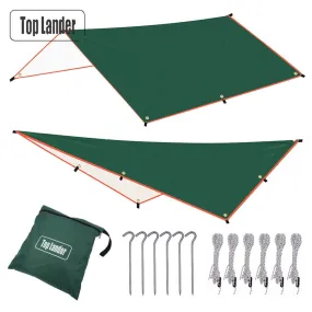 Top Lander Beach Explorer Waterproof Tourist Awning with Pegs and Ropes