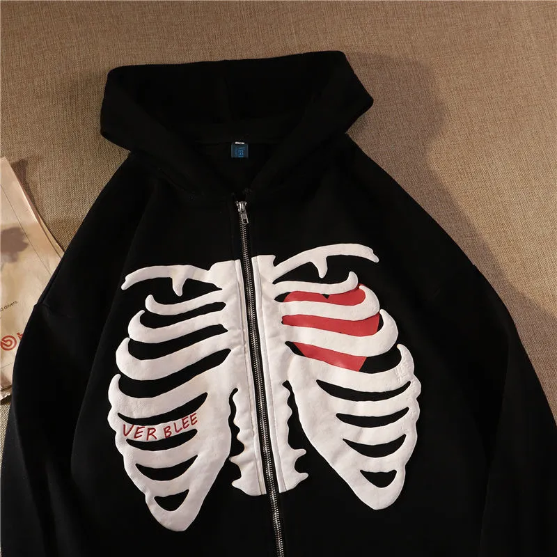 Zipper Hoodie Jacket