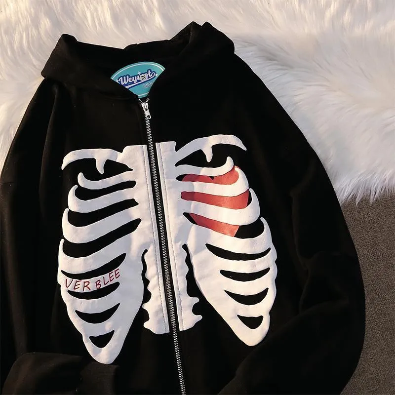 Zipper Hoodie Jacket